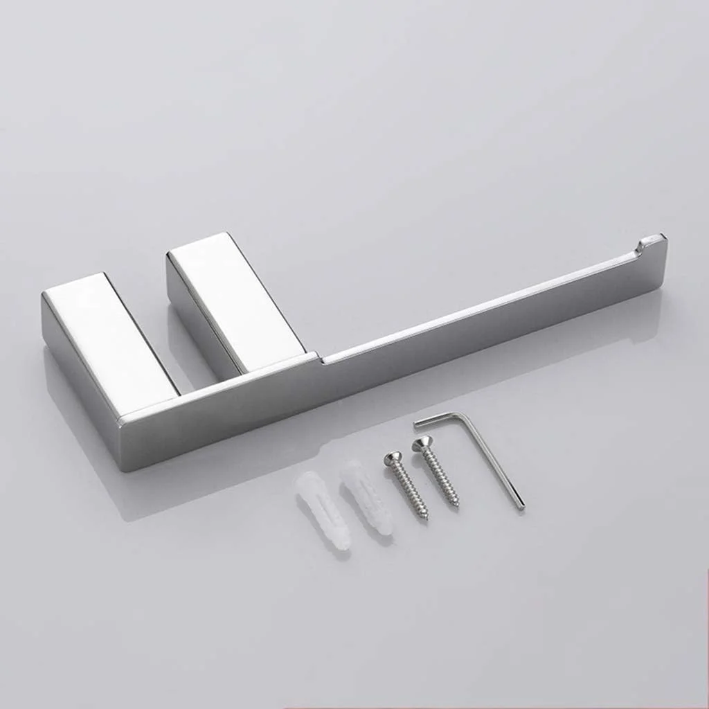 نگهدارنده تک رول دستمال توالت ZDmalt، نصب دیواری، نگهدارنده دستمال کاغذی استیل ضد زنگ، پرداخت آینه ای، نقره ای نگهدارنده تک رول دستمال توالت ZDmalt، نصب دیواری، نگهدارنده دستمال کاغذی استیل ضد زنگ، پرداخت آینه ای، نقره ای