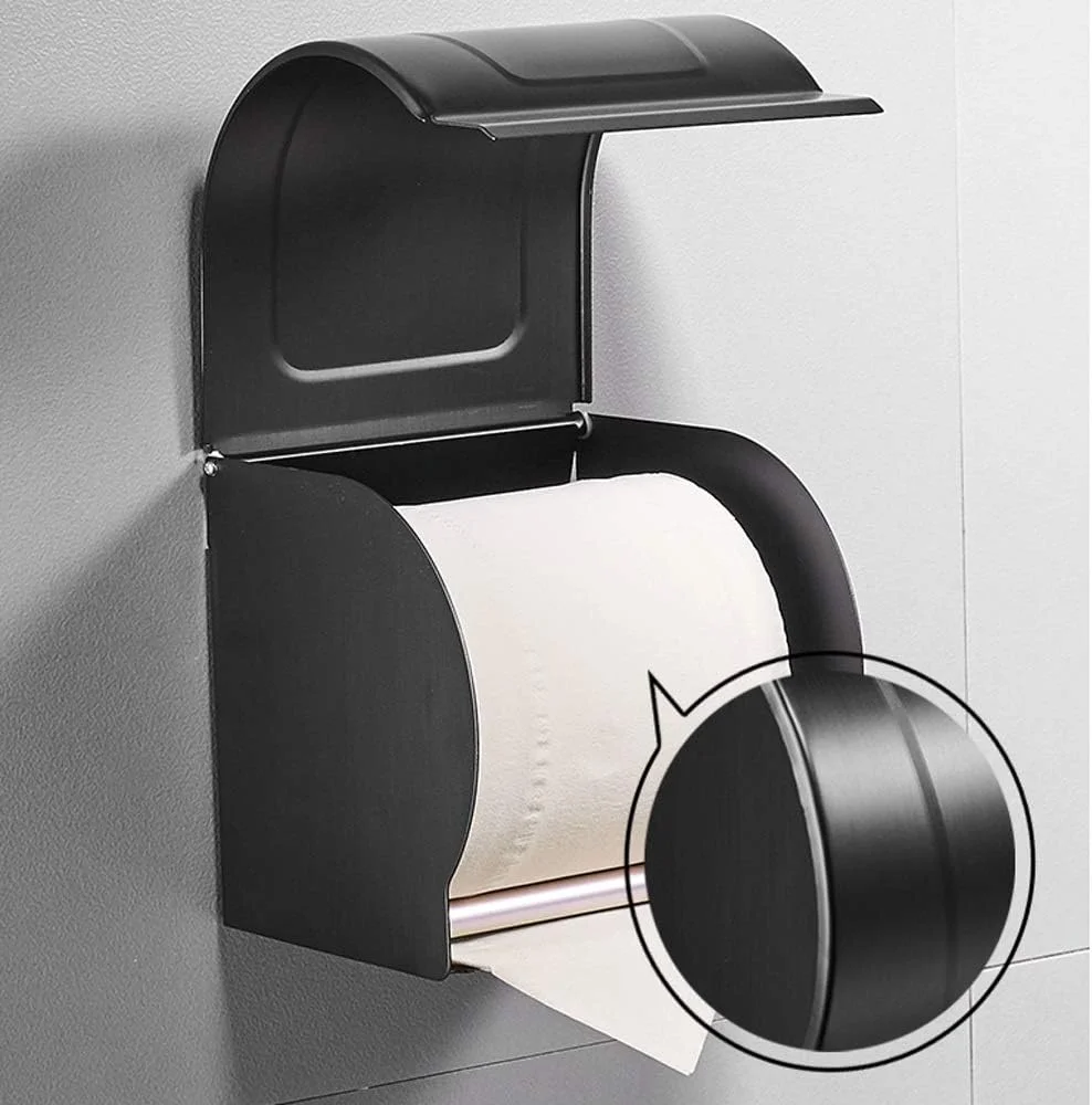 جا دستمال کاغذی توالت ZDmalt آلومینیوم فضایی، جا دستمال کاغذی مشکی، جا کاغذی، جا دستمال کاغذی توالت حمام، جعبه دستمال کاغذی جا دستمال کاغذی توالت ZDmalt آلومینیوم فضایی، جا دستمال کاغذی مشکی، جا کاغذی، جا دستمال کاغذی توالت حمام، جعبه دستمال کاغذی