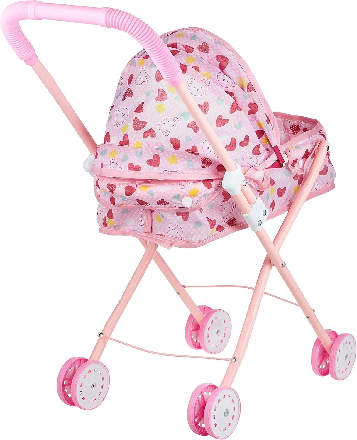 Mumoo Bear Baby Doll Stroller Doll High Chair Bouncer Crib Swing Doll Furniture Nursery Playset Role Pretend Play Toys For Boys Girls Above 4 Years (Stroller) , B07Nf9Bsdq