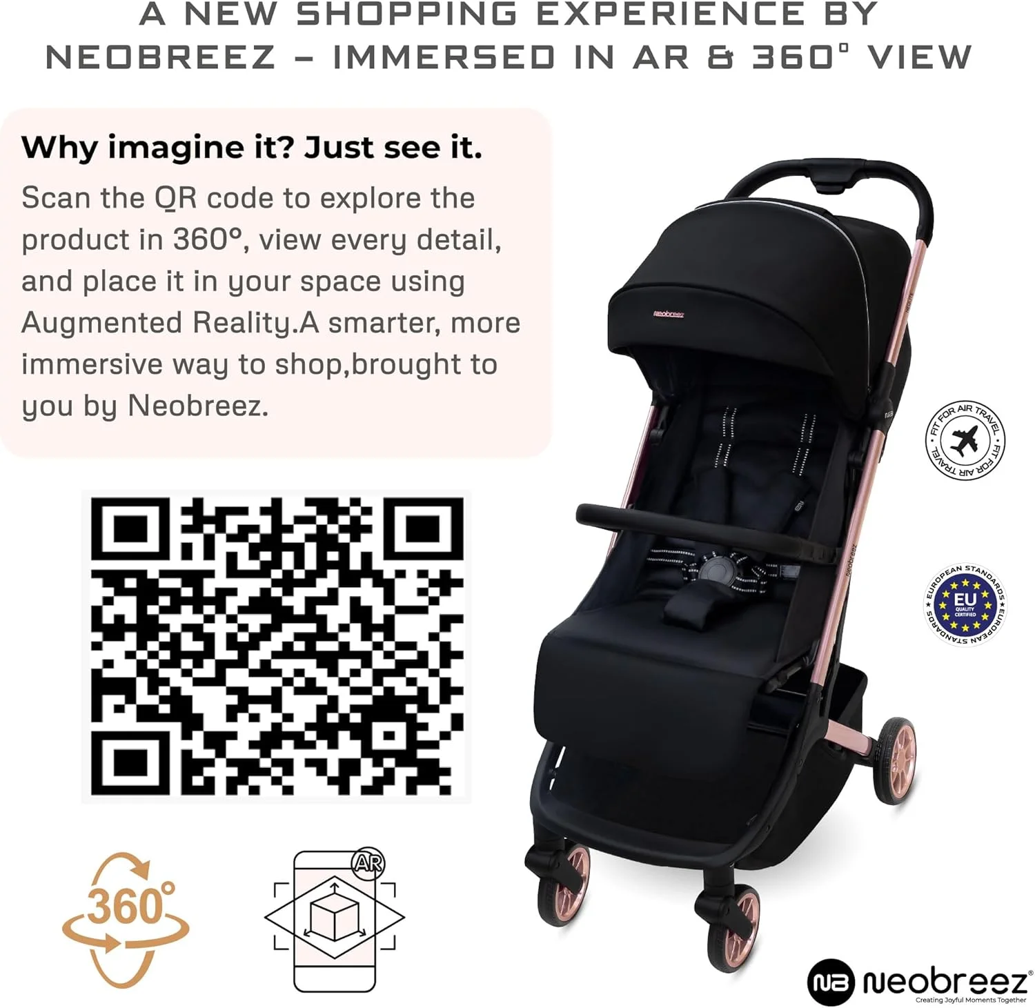 کالسکه فوق سبک نئولیت، سایز کابین هواپیما، تاشو و جمع و جور مناسب سفر، کالسکه کودک و نوزاد، تاشو با یک دست، صندلی قابل تنظیم، سایبان UPF 50+، مناسب 0-4 سال، 22 کیلوگرم کالسکه فوق سبک نئولیت، سایز کابین هواپیما، تاشو و جمع و جور مناسب سفر، کالسکه کودک و نوزاد، تاشو با یک دست، صندلی قابل تنظیم، سایبان UPF 50+، مناسب 0-4 سال، 22 کیلوگرم