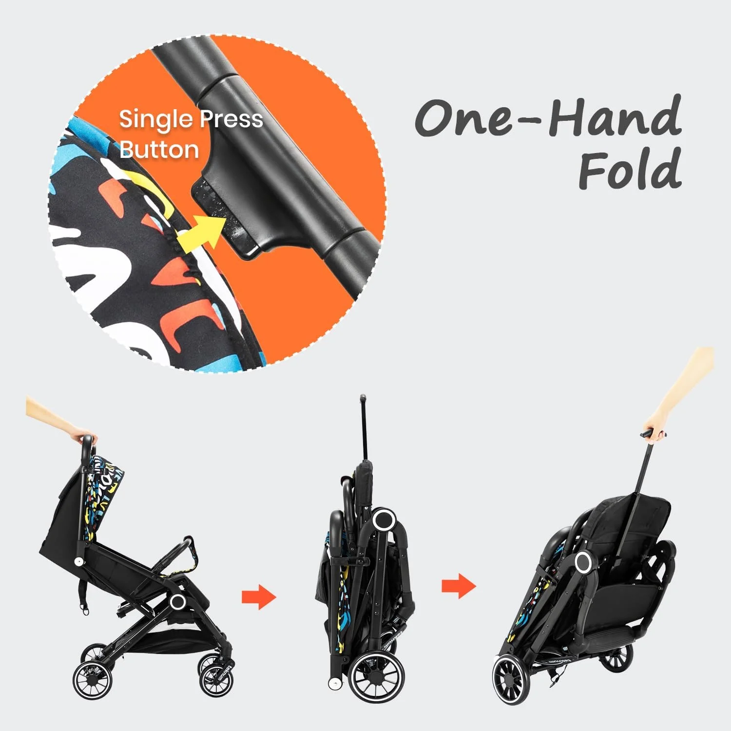 کالسکه مسافرتی تِکنوم مدل Travel Zen | ضربه گیر عالی | رو به جلو و رو به والدین | سایبان و صندلی پهن | کمربند ایمنی 5 نقطه ای | جا لیوانی | سبد بزرگ | تاشو سریع | 0-36 ماه | چند رنگ