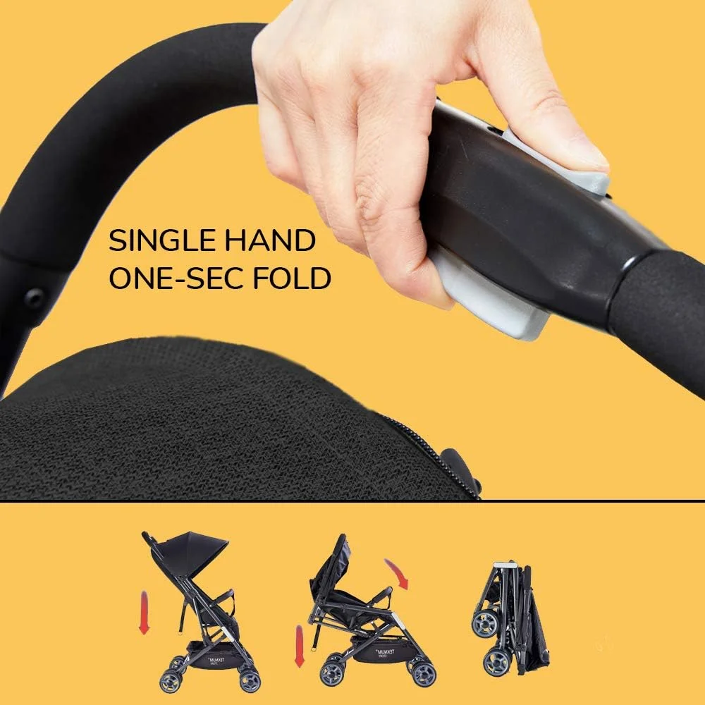 کالسکه تاشو تکنوم یوگا لایت ضد ضربه | صندلی فوق العاده پهن | چرخ های چرخان 360 درجه | قابلیت حمل در کابین هواپیما | تاشو با یک دست | سبک وزن | مناسب نوزاد / کودک، 0-3 سال (مشکی) کالسکه تاشو تکنوم یوگا لایت ضد ضربه | صندلی فوق العاده پهن | چرخ های چرخان 360 درجه | قابلیت حمل در کابین هواپیما | تاشو با یک دست | سبک وزن | مناسب نوزاد / کودک، 0-3 سال (مشکی)