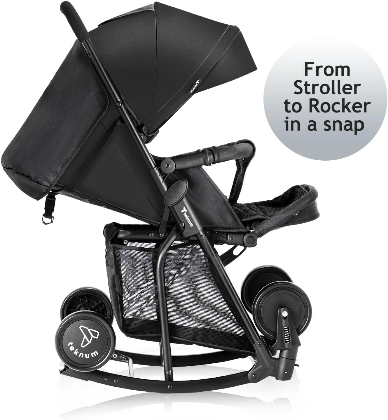 کالسکه تِکنوم مدل Glide 2in1 - مشکی