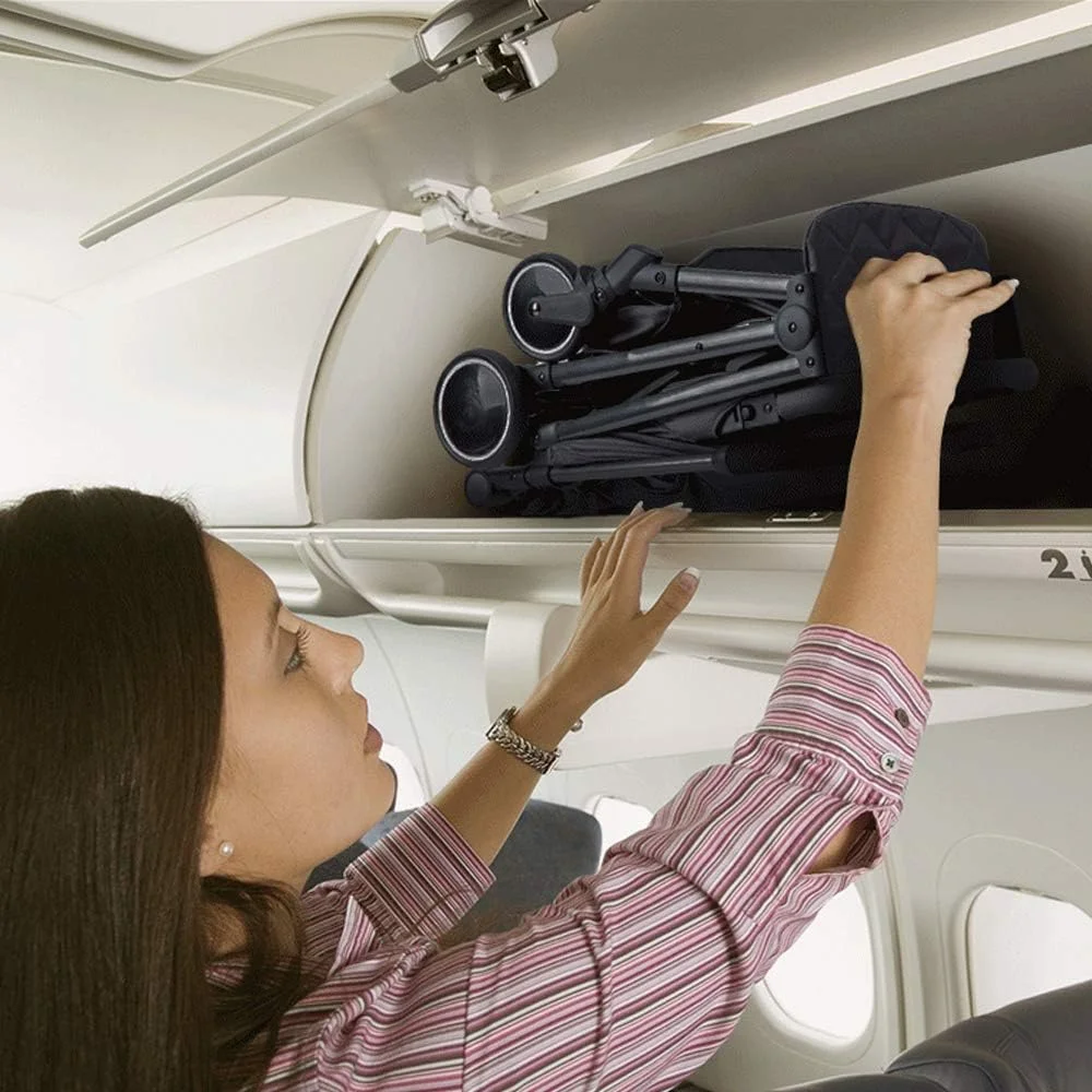 کالسکه تاشو تکنوم یوگا لایت ضد ضربه | صندلی فوق العاده پهن | چرخ های چرخان 360 درجه | قابلیت حمل در کابین هواپیما | تاشو با یک دست | سبک وزن | مناسب نوزاد / کودک، 0-3 سال (مشکی) کالسکه تاشو تکنوم یوگا لایت ضد ضربه | صندلی فوق العاده پهن | چرخ های چرخان 360 درجه | قابلیت حمل در کابین هواپیما | تاشو با یک دست | سبک وزن | مناسب نوزاد / کودک، 0-3 سال (مشکی)