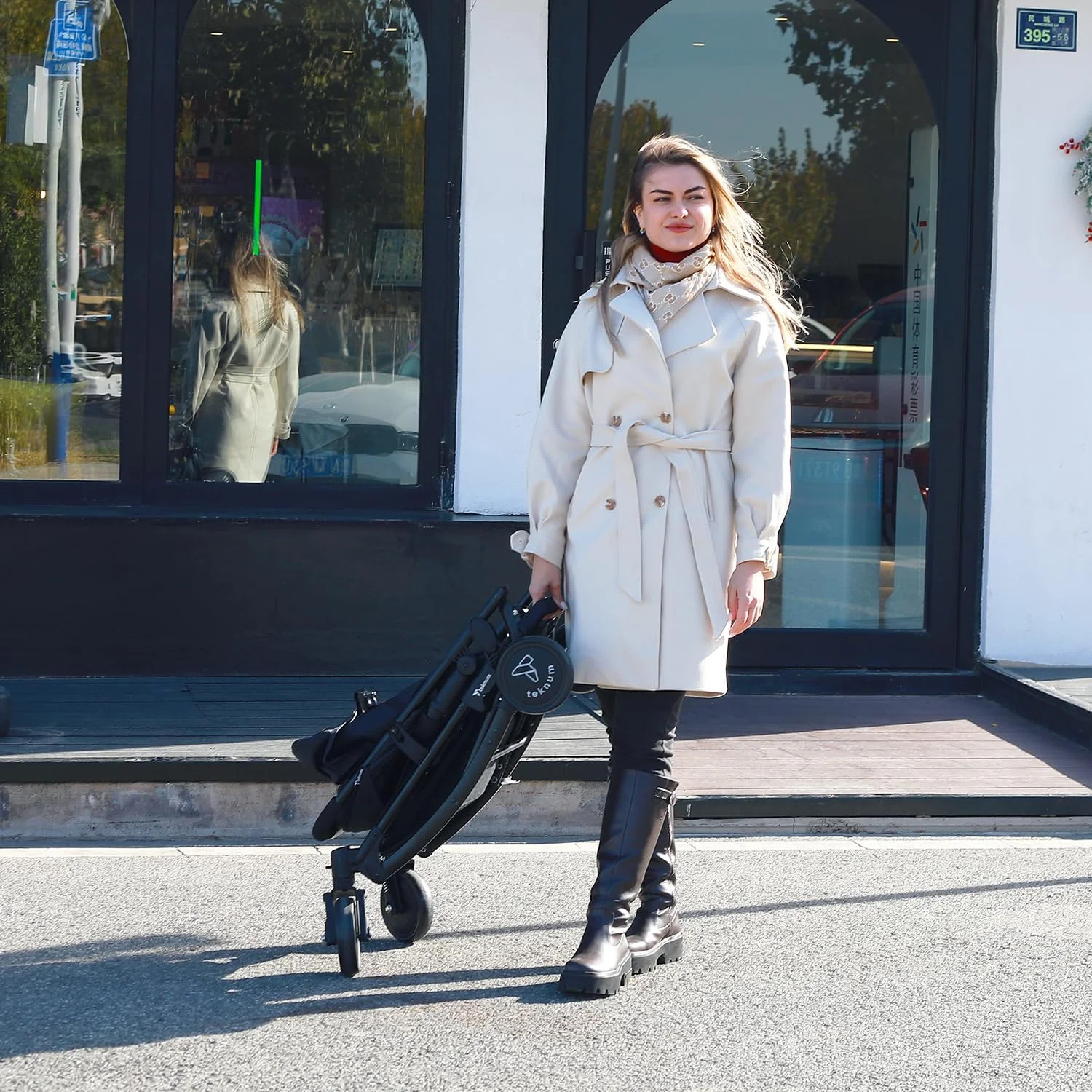 کالسکه تِکنوم مدل Glide 2in1 - مشکی