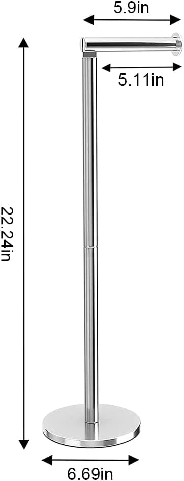 جا دستمال کاغذی ایستاده زیکو، جا کاغذی تاشو، پخش کننده 4 رول اضافی، قفسه نگهداری رول دستمال کاغذی استیل ضد زنگ، لوازم جانبی حمام جا دستمال کاغذی ایستاده زیکو، جا کاغذی تاشو، پخش کننده 4 رول اضافی، قفسه نگهداری رول دستمال کاغذی استیل ضد زنگ، لوازم جانبی حمام