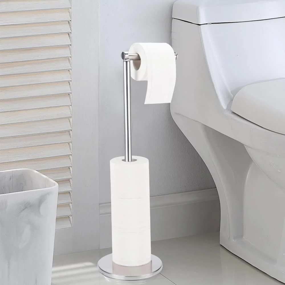 جا دستمال کاغذی ایستاده زیکو، جا کاغذی تاشو، پخش کننده 4 رول اضافی، قفسه نگهداری رول دستمال کاغذی استیل ضد زنگ، لوازم جانبی حمام جا دستمال کاغذی ایستاده زیکو، جا کاغذی تاشو، پخش کننده 4 رول اضافی، قفسه نگهداری رول دستمال کاغذی استیل ضد زنگ، لوازم جانبی حمام