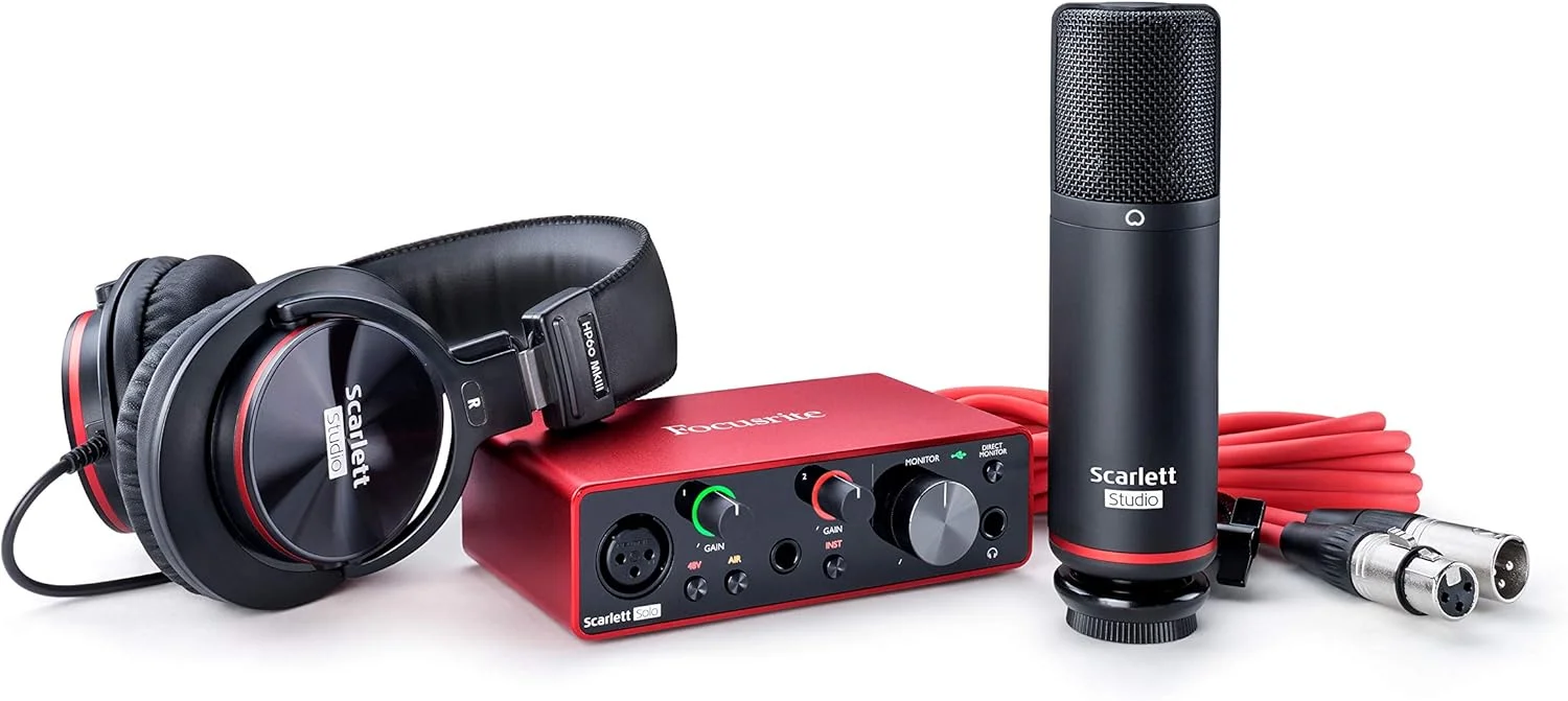 کارت صدای USB و بسته ضبط استودیویی Focusrite Scarlett Solo (نسل سوم) به همراه Pro Tools 0 mosc0030
