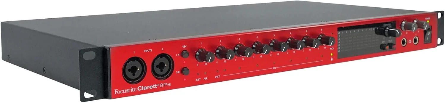 فوکوسرایت Clarett+ 8Pre فوکوسرایت Clarett+ 8Pre