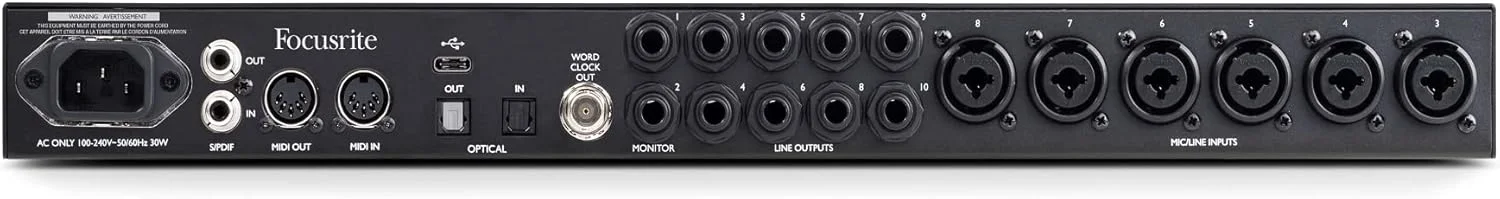 فوکوسرایت Clarett+ 8Pre فوکوسرایت Clarett+ 8Pre