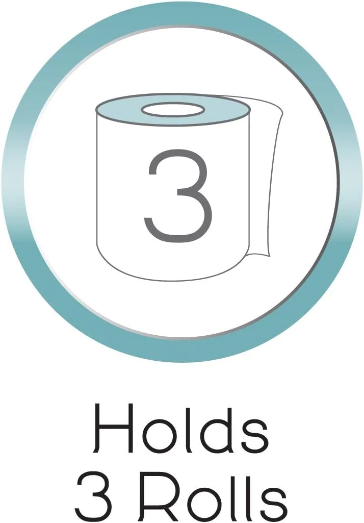 محفظه نگهداری دستمال توالت زنا هوم مدل 7668K، مات محفظه نگهداری دستمال توالت زنا هوم مدل 7668K، مات