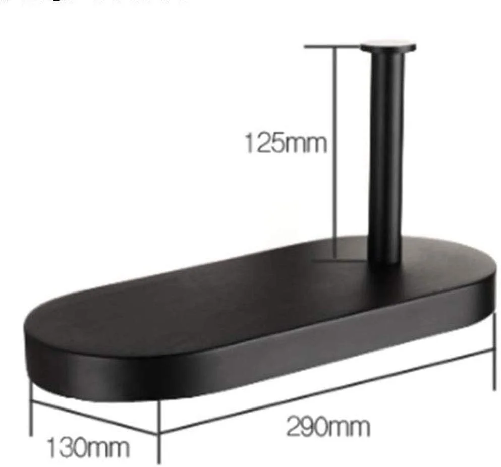 نگهدارنده دستمال توالت ZDmalt، نگهدارنده حوله کاغذی، جعبه دستمال کاغذی دیواری، آویز دستمال کاغذی مشکی مناسب هتل نگهدارنده دستمال توالت ZDmalt، نگهدارنده حوله کاغذی، جعبه دستمال کاغذی دیواری، آویز دستمال کاغذی مشکی مناسب هتل