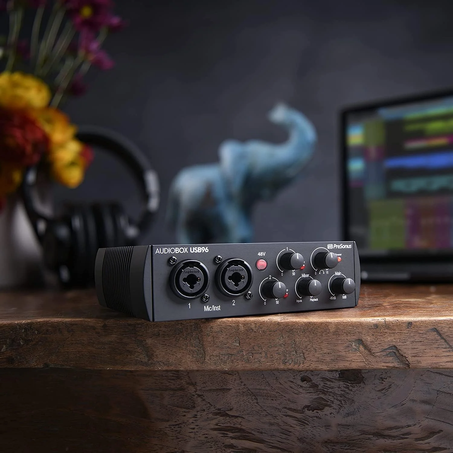 اینترفیس صوتی USB پریسونوس Audiobox USb 96 2X2، آبی، Audiobox USb 96، پری امپ میکروفون 2 کاناله برای PC/Mac اینترفیس صوتی USB پریسونوس Audiobox USb 96 2X2، آبی، Audiobox USb 96، پری امپ میکروفون 2 کاناله برای PC/Mac