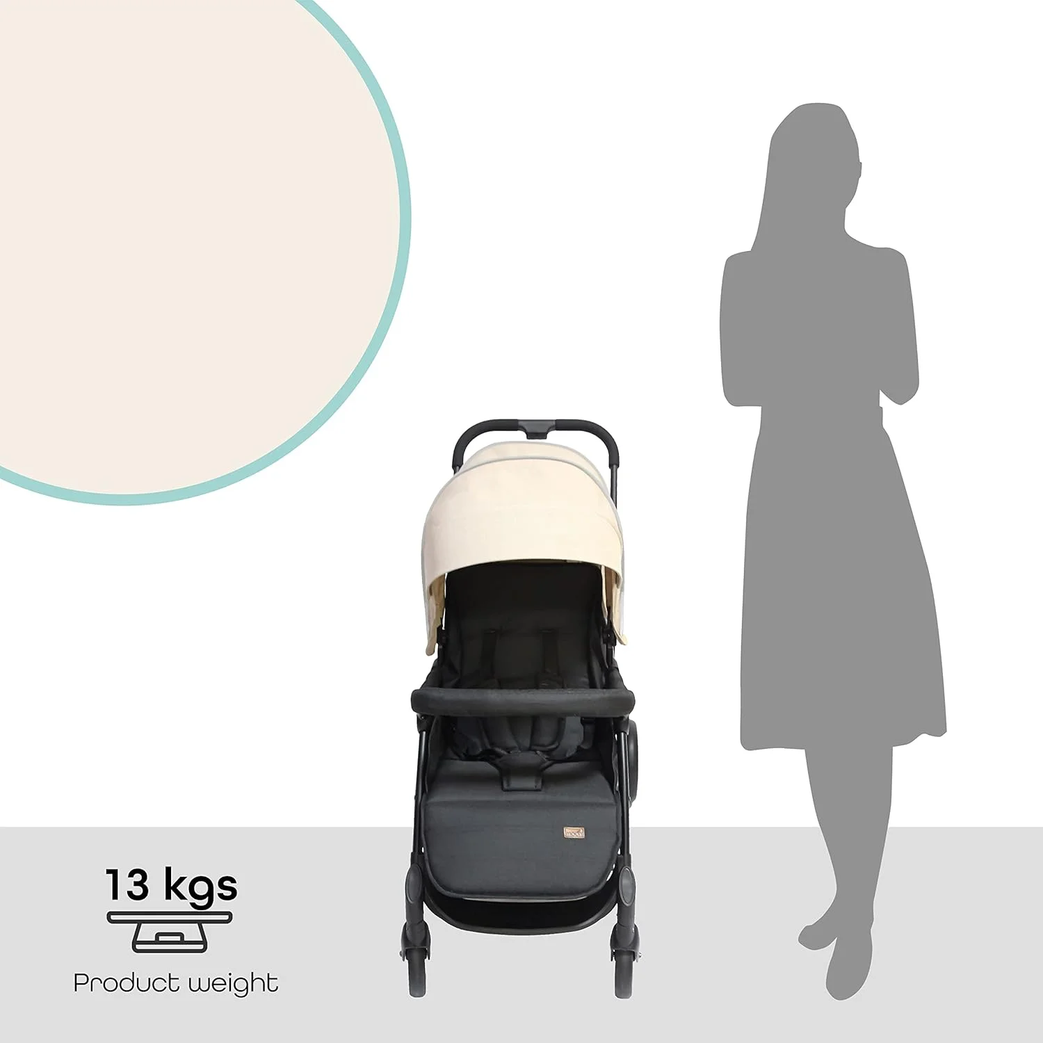 کالسکه دوقلو مون مدل Dois - کالسکه دوقلوی تاشو آسان - کالسکه دوتایی برای نوزاد و کودک نوپا - کالسکه خوابشو، سایبان قابل تنظیم، کمربند ایمنی 5 نقطه ای - 0 ماه به بالا، تا 15 کیلوگرم - بژ کالسکه دوقلو مون مدل Dois - کالسکه دوقلوی تاشو آسان - کالسکه دوتایی برای نوزاد و کودک نوپا - کالسکه خوابشو، سایبان قابل تنظیم، کمربند ایمنی 5 نقطه ای - 0 ماه به بالا، تا 15 کیلوگرم - بژ