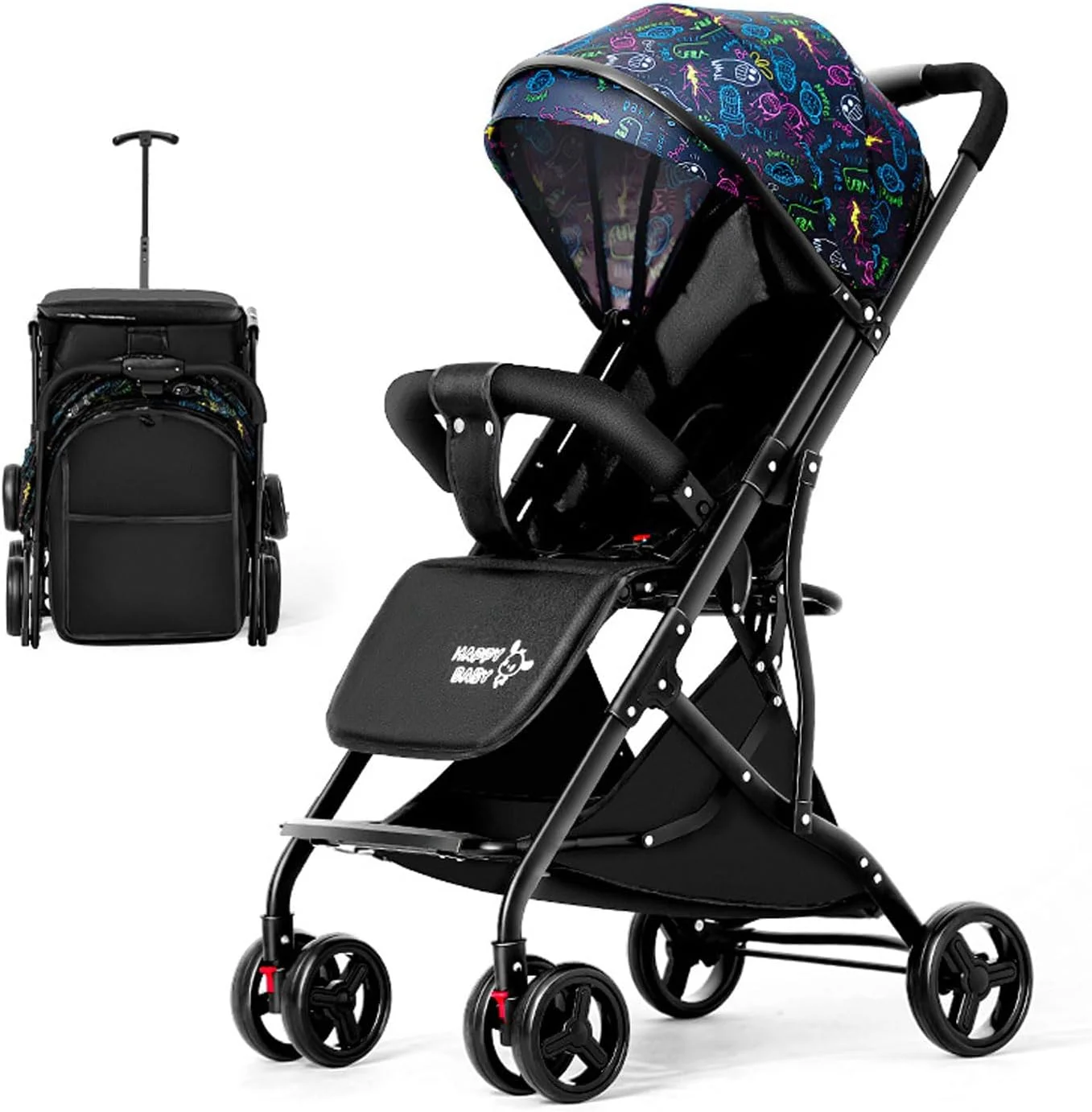 کالسکه مسافرتی سبک وزن کودک، کالسکه های جمع و جور کودک نوپا با دسته تلسکوپی، جا لیوانی و جیب ذخیره سازی، قابلیت حمل در هواپیما، تاشو سریع با یک دست، صندلی تکیه گاه نزدیک به حالت خوابیده کالسکه مسافرتی سبک وزن کودک، کالسکه های جمع و جور کودک نوپا با دسته تلسکوپی، جا لیوانی و جیب ذخیره سازی، قابلیت حمل در هواپیما، تاشو سریع با یک دست، صندلی تکیه گاه نزدیک به حالت خوابیده