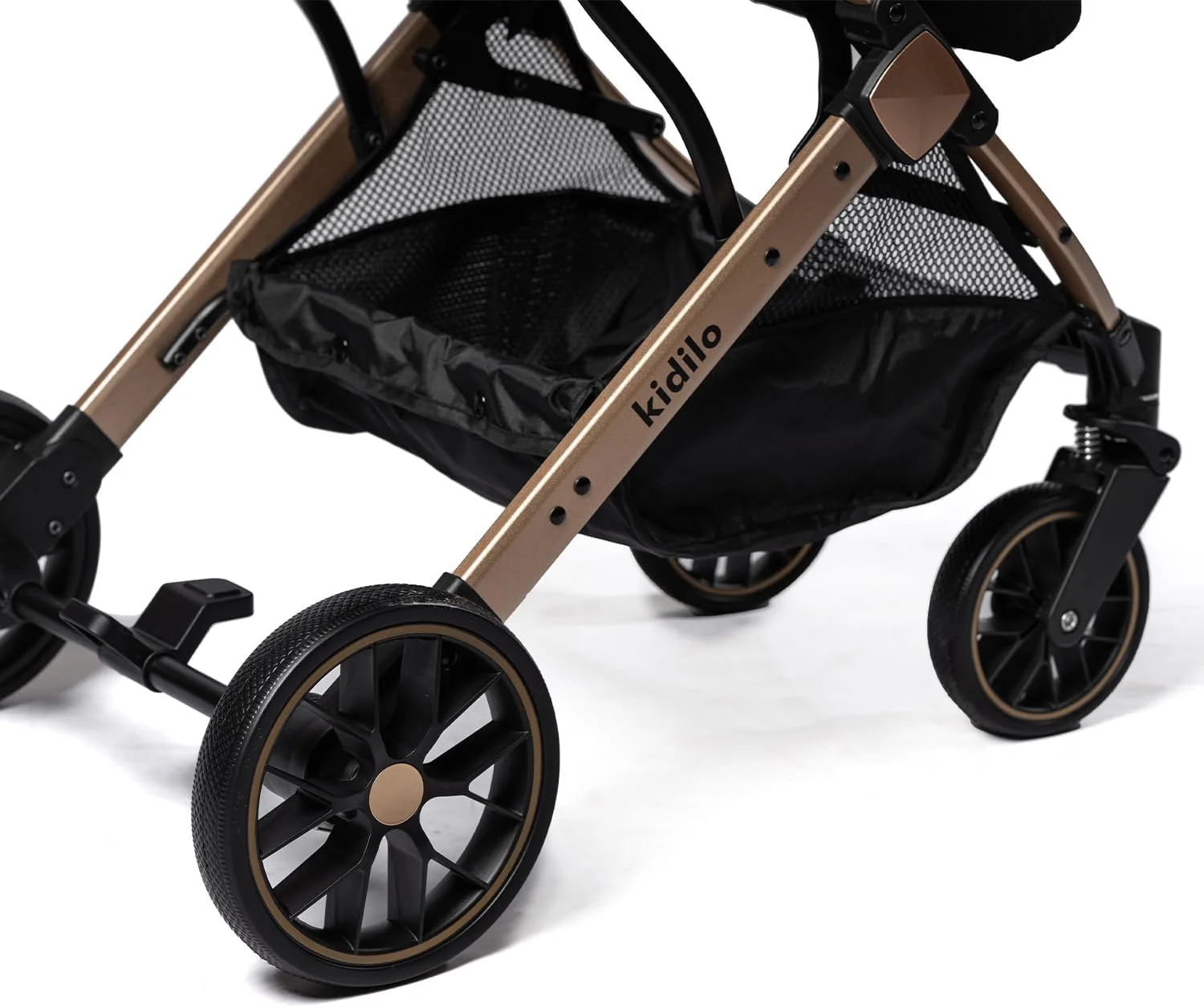کالسکه مسافرتی سبک کیدیلو برای نوزادان و کودکان نوپا | تاشو، جمع و جور، صندلی تکیه دار، کمربند ایمنی 5 نقطه ای | چرخ های 360 درجه، سبد ذخیره سازی - مناسب برای کابین هواپیما کالسکه مسافرتی سبک کیدیلو برای نوزادان و کودکان نوپا | تاشو، جمع و جور، صندلی تکیه دار، کمربند ایمنی 5 نقطه ای | چرخ های 360 درجه، سبد ذخیره سازی - مناسب برای کابین هواپیما