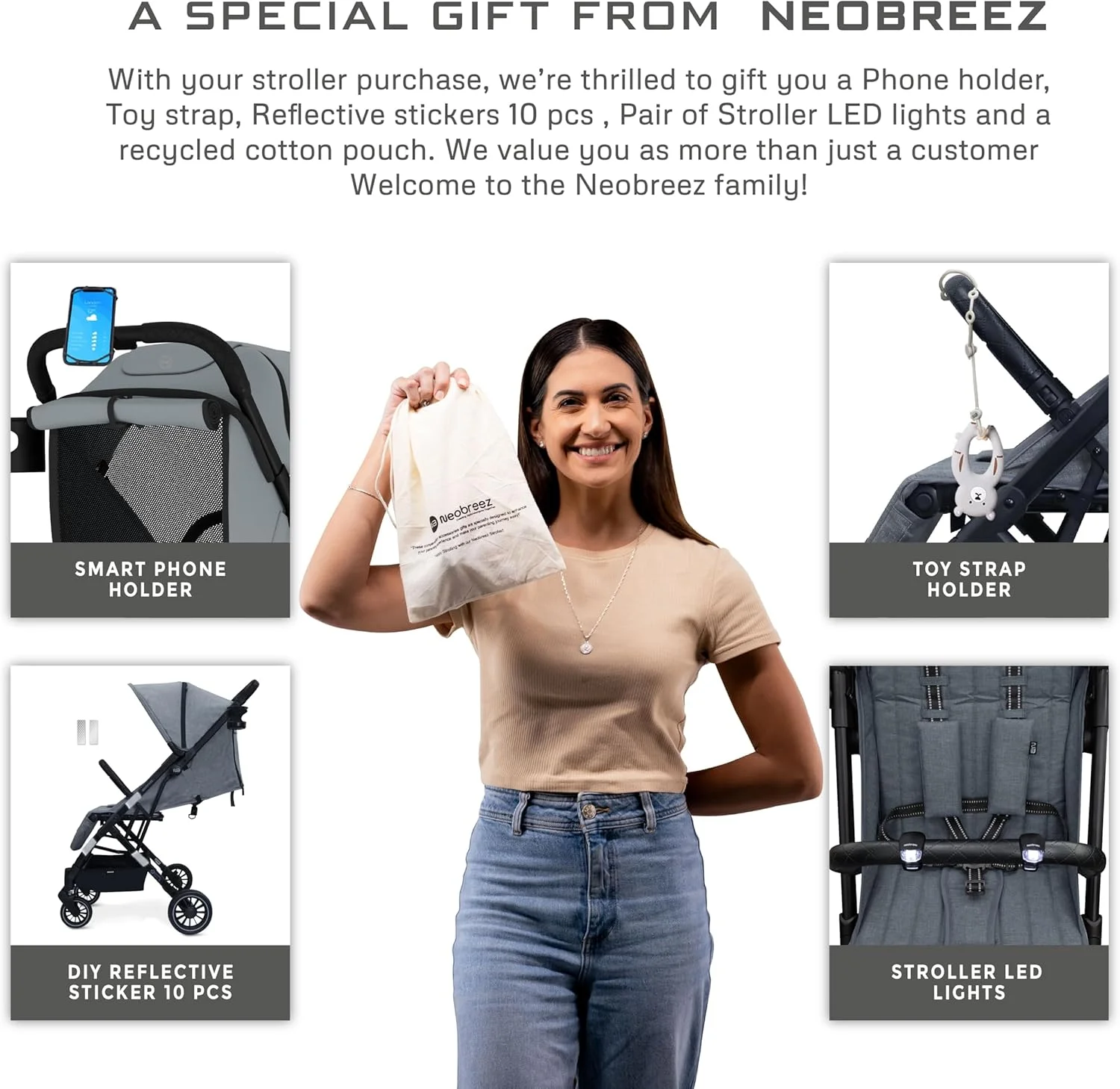 کالسکه مسافرتی سبک وزن و جمع و جور PENTA برای کودکان نوپا و نوزادان به همراه جا لیوانی، دسته کالسکه بچه، تاشو سریع و قفل خودکار، سایبان ضد آب با UPF 50+ مناسب 0 تا 3 سال، 15 کیلوگرم