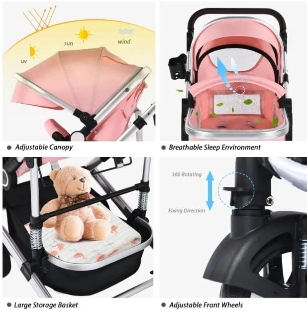 کالسکه سبک وزن کول بری، کالسکه مسافرتی تاشو با یک کلیک با دسته برگشت پذیر، سیستم جذب شوک، ترمزهای قوی، صندلی فوق العاده پهن، کالسکه سبک وزن برای نوزاد کالسکه سبک وزن کول بری، کالسکه مسافرتی تاشو با یک کلیک با دسته برگشت پذیر، سیستم جذب شوک، ترمزهای قوی، صندلی فوق العاده پهن، کالسکه سبک وزن برای نوزاد