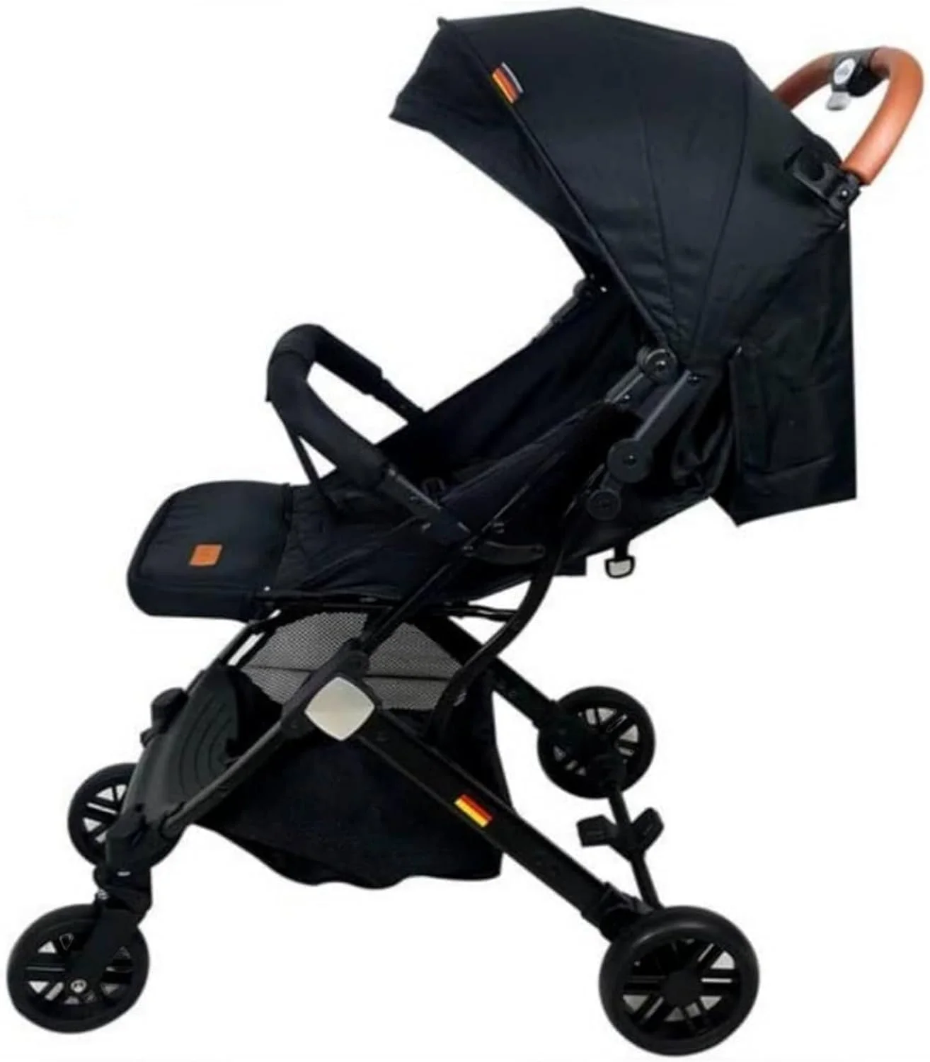 کالسکه مسافرتی سبک وزن با قابلیت تاشو تک دکمه ای و دسته معکوس شونده، کالسکه تاشو مناسب نوزادان و کودکان نوپا تا 4 سال | ایده آل برای مسافرت با نوزاد، کالسکه عصایی