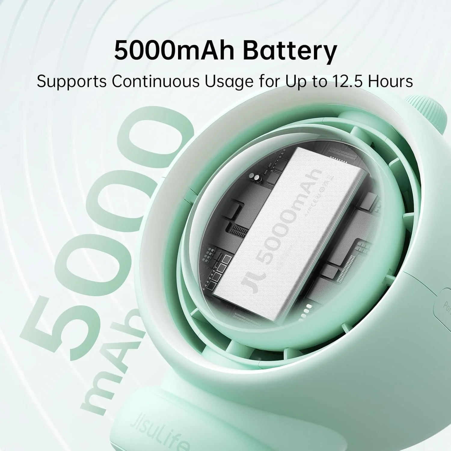 پنکه کالسکه کودک JISULIFE، پنکه کوچک قابل حمل با باتری، پنکه صندلی ماشین با 100 سرعت، فناوری تصفیه و بهبود هوا، بدون پره، پنکه هدیه درجه غذایی برای فضای باز، تردمیل، گلف - سبز پنکه کالسکه کودک JISULIFE، پنکه کوچک قابل حمل با باتری، پنکه صندلی ماشین با 100 سرعت، فناوری تصفیه و بهبود هوا، بدون پره، پنکه هدیه درجه غذایی برای فضای باز، تردمیل، گلف - سبز