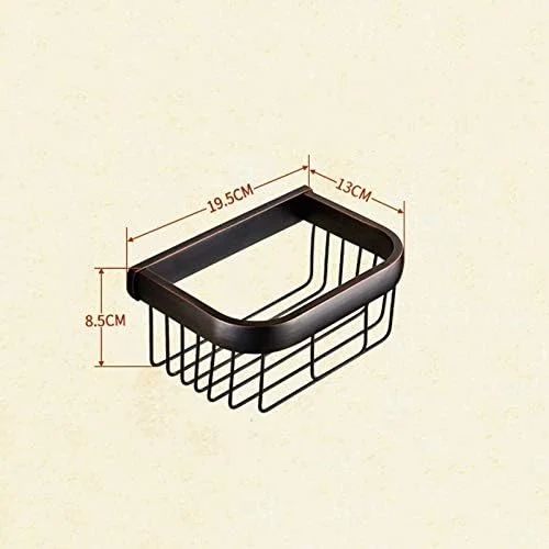 جا دستمال کاغذی توالت ZDmalt تمام مس مشکی طرح عتیقه، سبد نگهدارنده دستمال کاغذی جا دستمال کاغذی توالت ZDmalt تمام مس مشکی طرح عتیقه، سبد نگهدارنده دستمال کاغذی