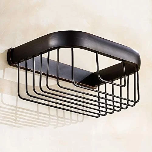 جا دستمال کاغذی توالت ZDmalt تمام مس مشکی طرح عتیقه، سبد نگهدارنده دستمال کاغذی جا دستمال کاغذی توالت ZDmalt تمام مس مشکی طرح عتیقه، سبد نگهدارنده دستمال کاغذی