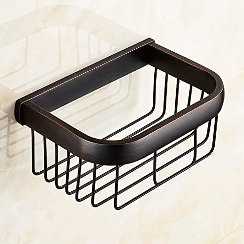 جا دستمال کاغذی توالت ZDmalt تمام مس مشکی طرح عتیقه، سبد نگهدارنده دستمال کاغذی جا دستمال کاغذی توالت ZDmalt تمام مس مشکی طرح عتیقه، سبد نگهدارنده دستمال کاغذی