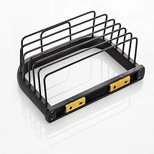 جا دستمال کاغذی توالت ZDmalt تمام مس مشکی طرح عتیقه، سبد نگهدارنده دستمال کاغذی جا دستمال کاغذی توالت ZDmalt تمام مس مشکی طرح عتیقه، سبد نگهدارنده دستمال کاغذی