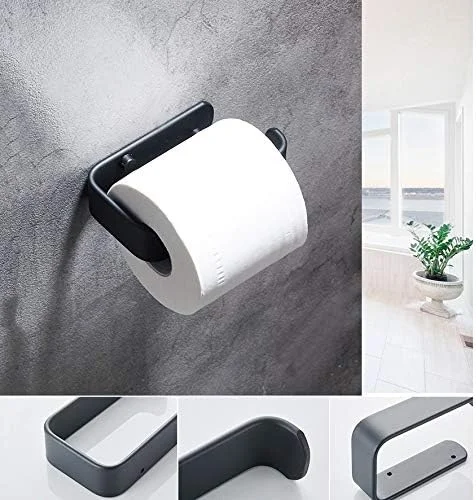 نگهدارنده دستمال توالت ZDmalt مشکی، نگهدارنده دستمال کاغذی آلومینیومی فضایی، نگهدارنده رول دستمال آشپزخانه، لوازم جانبی حمام نگهدارنده دستمال توالت ZDmalt مشکی، نگهدارنده دستمال کاغذی آلومینیومی فضایی، نگهدارنده رول دستمال آشپزخانه، لوازم جانبی حمام