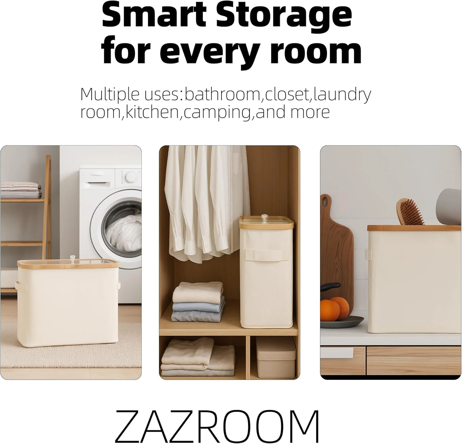 سبد ذخیره سازی دستمال توالت ZAZROOM - سازمان دهنده دستمال توالت با درب شفاف، نگهدارنده دستمال توالت حمام برای حداکثر 9 رول بزرگ، ایستاده و تاشو سبد ذخیره سازی دستمال توالت ZAZROOM - سازمان دهنده دستمال توالت با درب شفاف، نگهدارنده دستمال توالت حمام برای حداکثر 9 رول بزرگ، ایستاده و تاشو