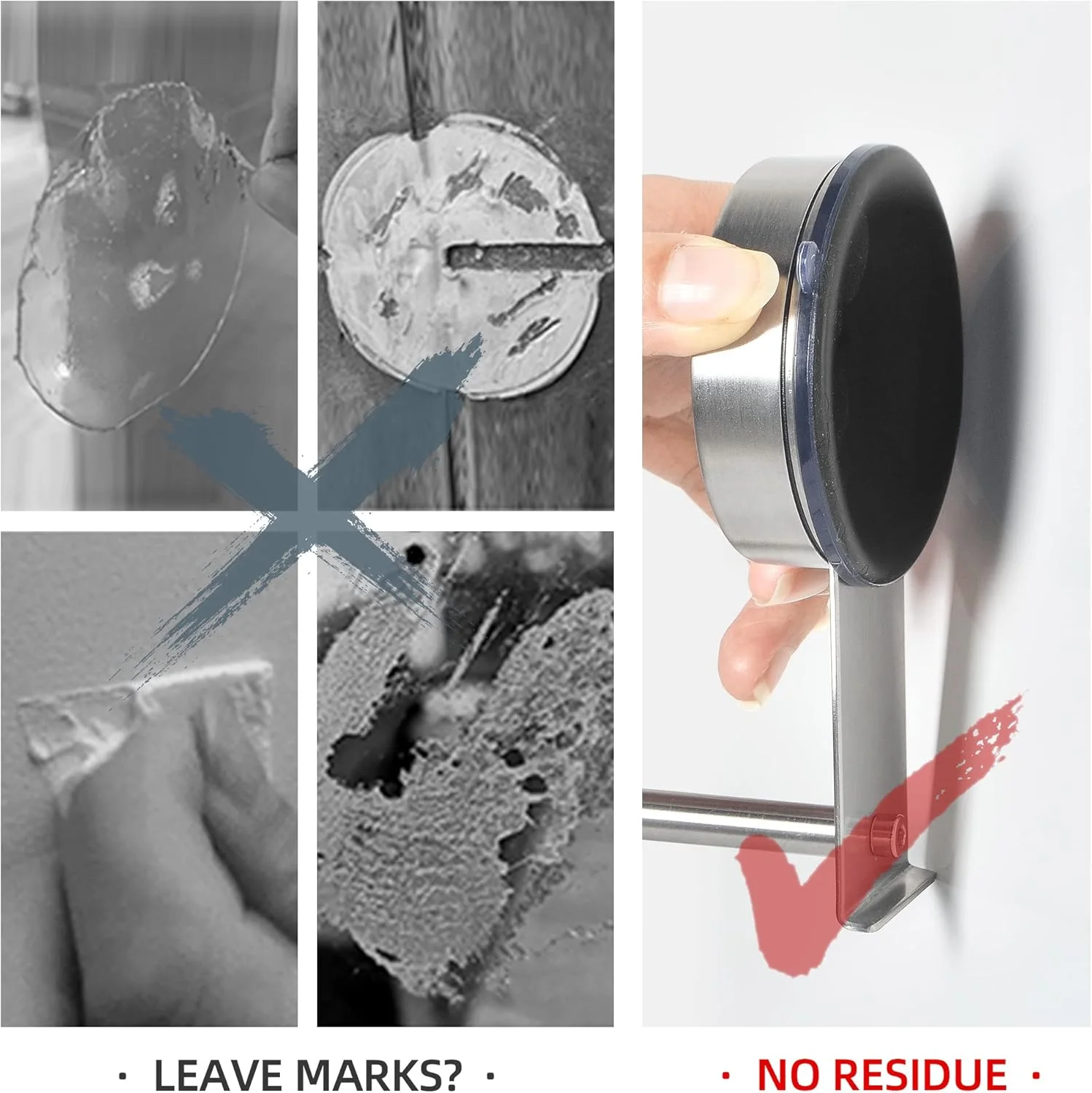 نگهدارنده دستمال توالت YOHOM، نگهدارنده رولی دستمال توالت مکشی، نصب دیواری حمام، نگهدارنده استیل دستمال کاغذی توالت، آویز دستمال کاغذی، قفسه دستمال کاغذی برس خورده نگهدارنده دستمال توالت YOHOM، نگهدارنده رولی دستمال توالت مکشی، نصب دیواری حمام، نگهدارنده استیل دستمال کاغذی توالت، آویز دستمال کاغذی، قفسه دستمال کاغذی برس خورده