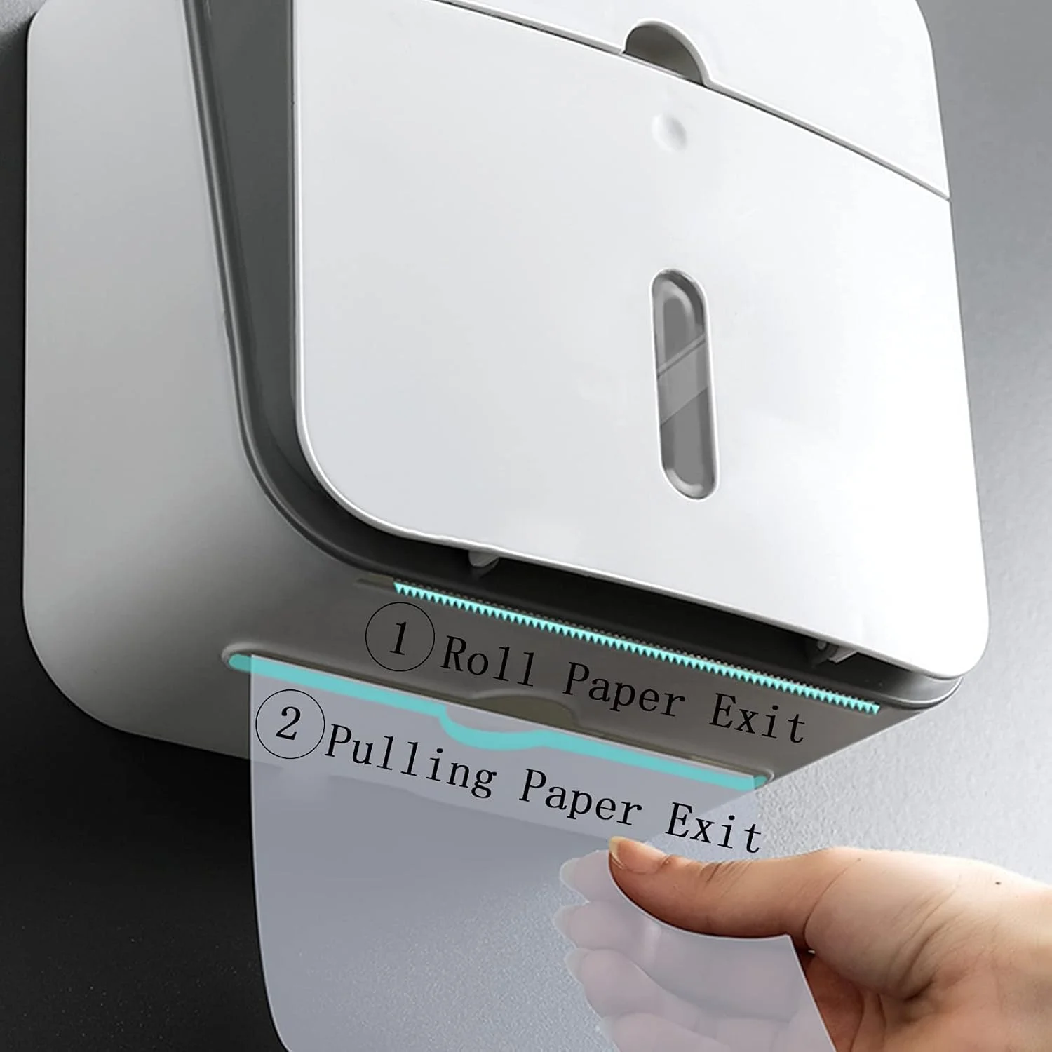 جا دستمال کاغذی چسبی یوسن، نصب دیواری چند منظوره، نگهدارنده دستمال توالت، سازمان دهنده توالت (خاکستری) جا دستمال کاغذی چسبی یوسن، نصب دیواری چند منظوره، نگهدارنده دستمال توالت، سازمان دهنده توالت (خاکستری)