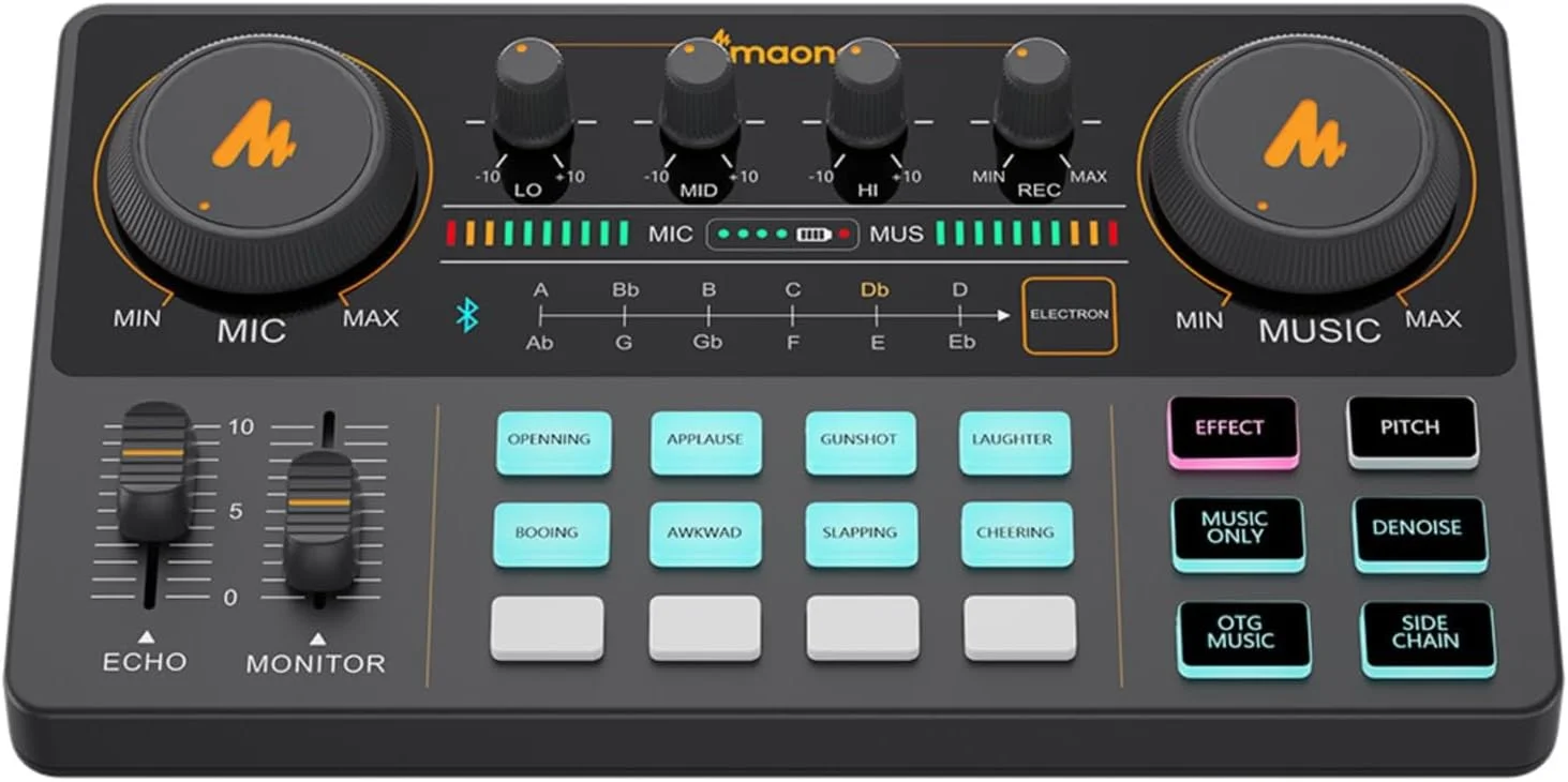 MAONO MAONOCASTER Portable All-In-One Podcast Production Studio MAONO MAONOCASTER Portable All-In-One Podcast Production Studio