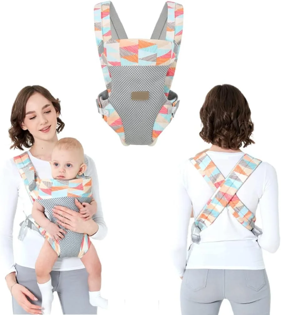 آغوشی نوزاد KASTWAVE، آغوشی قابل تنظیم برای نوزاد تا کودک نوپا با پشتیبانی کمری، نگهدارنده کودک توری سه بعدی و تنفسی، مناسب برای 3 تا 20 کیلوگرم