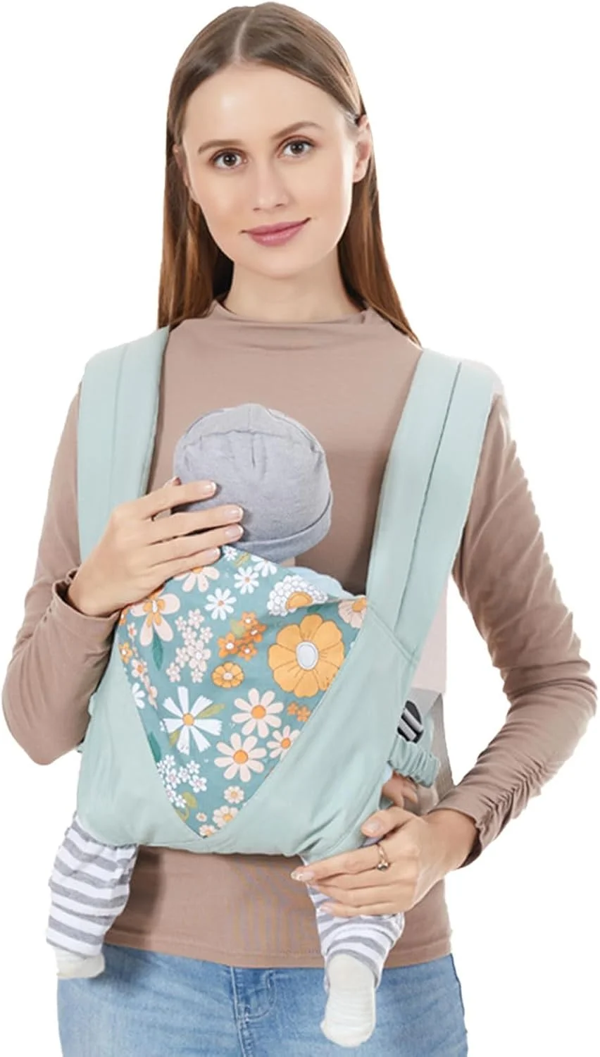 آغوشی نوزاد KASTWAVE - آغوشی قابل تنظیم، سبک و تنفسی، صندلی لگنی نوزاد برای کودکان نوپا، آغوشی قابل حمل برای نوزاد تا کودک نوپا (3 تا 20 کیلوگرم)