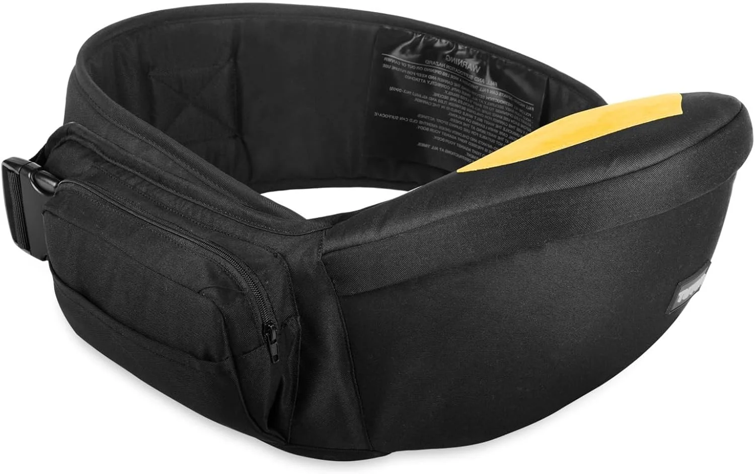 نشیمنگاه کمری نوزاد، صندلی کمری سبک وزن با بند قابل تنظیم و جیب، طراحی تنفسی، نشیمنگاه کمری بدون دست برای نوزادان 0-36 ماهه