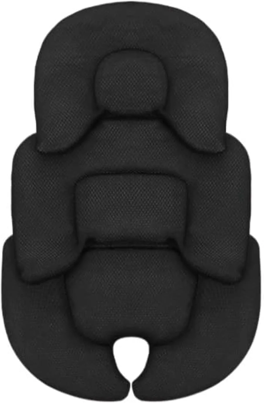 بالش محافظ سر و بدن نوزاد Goo!Hoo، مناسب برای صندلی ماشین نوزاد و کالسکه، هدیه سیسمونی - مشکی