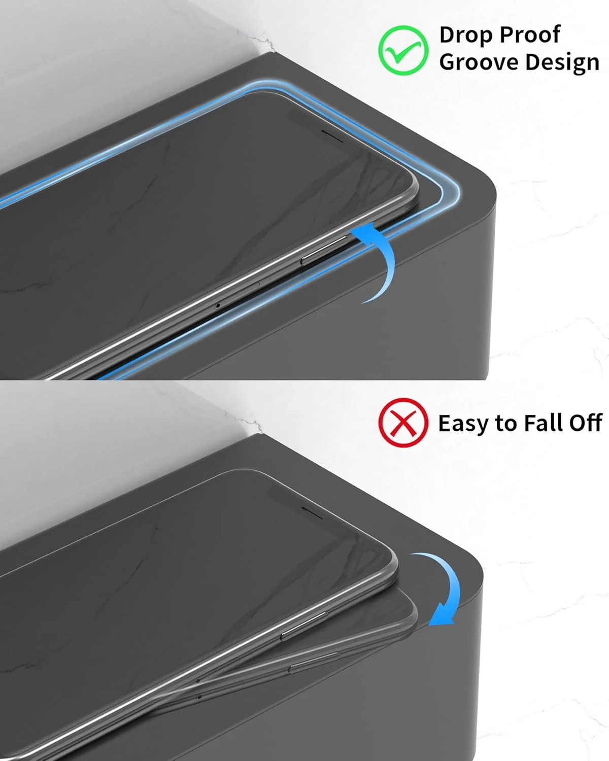 جا دستمال کاغذی WZKALY با قفسه - جای دستمال مرطوب و محفظه نگهداری مناسب برای هر حمام، دستمال های مرطوب خود را پنهان نگه دارید - استیل ضد زنگ، نصب دیواری، مناسب برای رول معمولی - (مشکی مات)