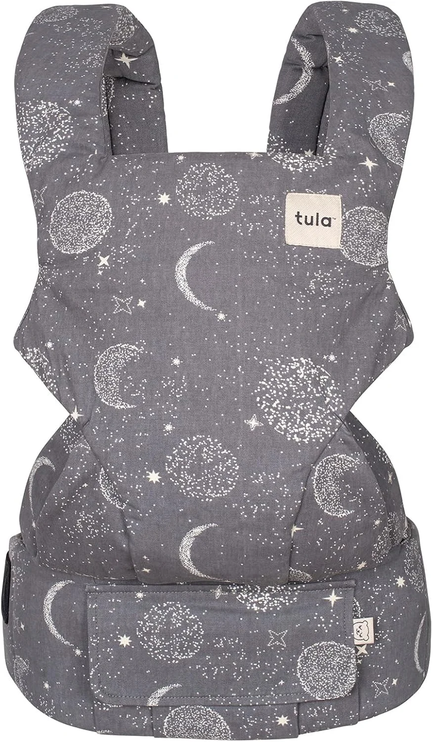 آغوشی نوزاد تلا مدل Explore از جنس کتان، مناسب برای نوزادان 3 تا 20 کیلوگرم، قابل تنظیم از نوزادی تا نوپایی، دارای حالت های ارگونومیک مختلف در جلو و پشت، نرم و راحت - Explore, Mystical