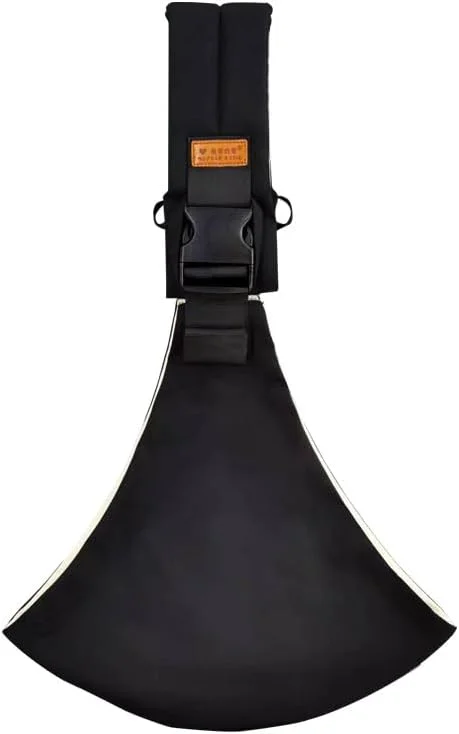 آغوشی نوزاد Beyoik، آغوشی نوزاد از بدو تولد تا نوپا، آغوشی قابل تنظیم، آغوشی صندلی لگنی ضد لغزش، مناسب برای حمل نوزادان 4.5 تا 13.5 کیلوگرم (مشکی)