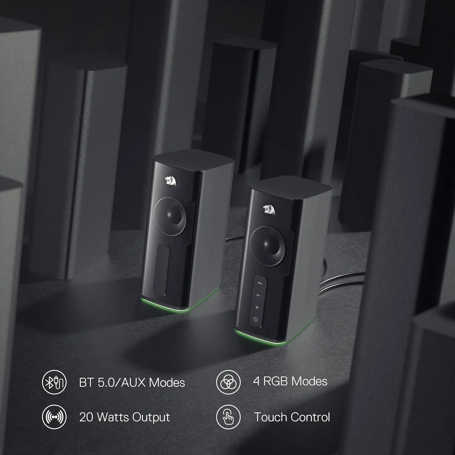 اسپیکر استریو رومیزی رداگون GS814 اسپیکر استریو رومیزی رداگون GS814