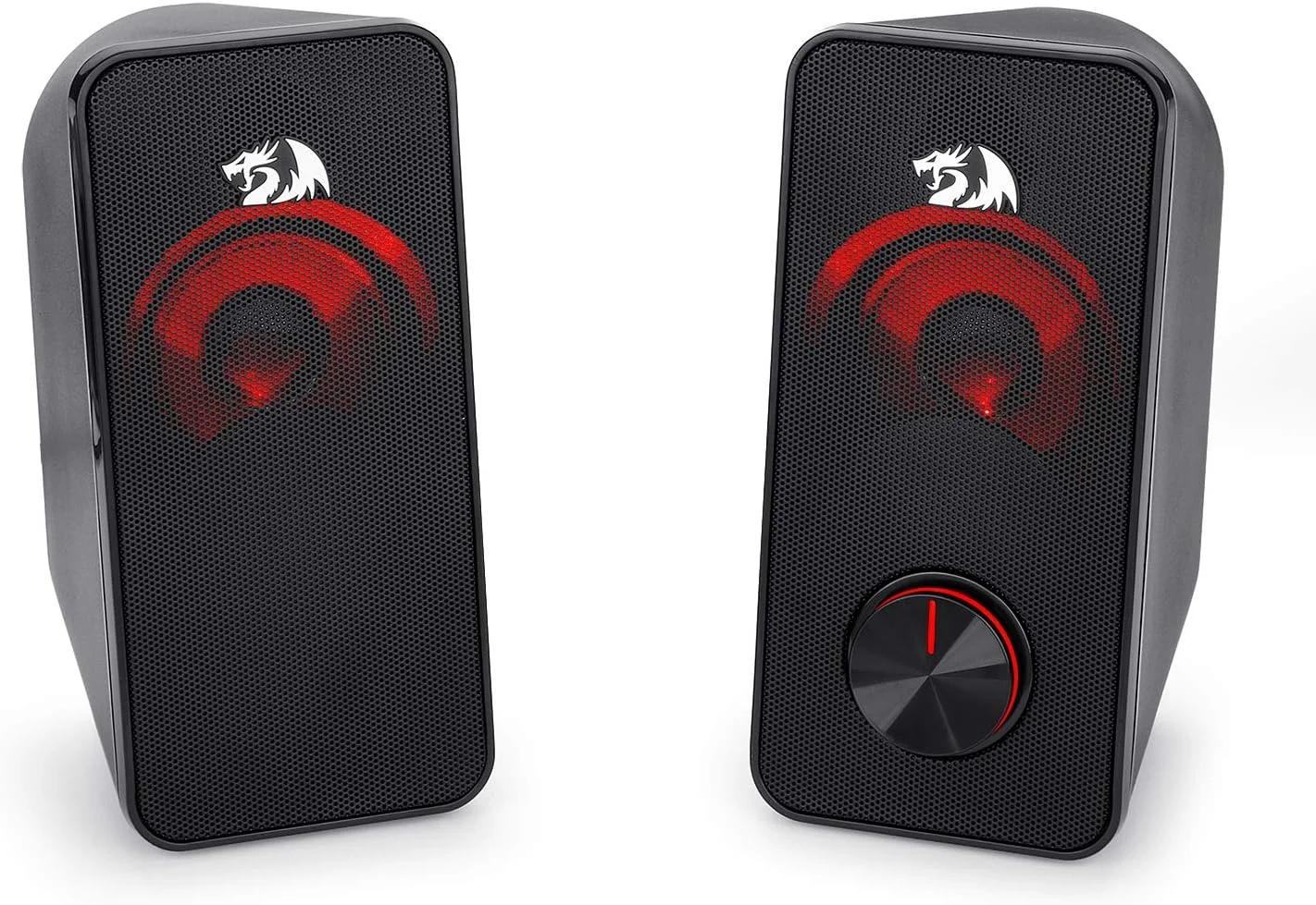 اسپیکر استریو 2.0 رداگون استنتور (GS500) 2x5W برای کامپیوتر با نور پس زمینه قرمز، تغذیه از طریق USB و جک 3.5 میلی متری اسپیکر استریو 2.0 رداگون استنتور (GS500) 2x5W برای کامپیوتر با نور پس زمینه قرمز، تغذیه از طریق USB و جک 3.5 میلی متری