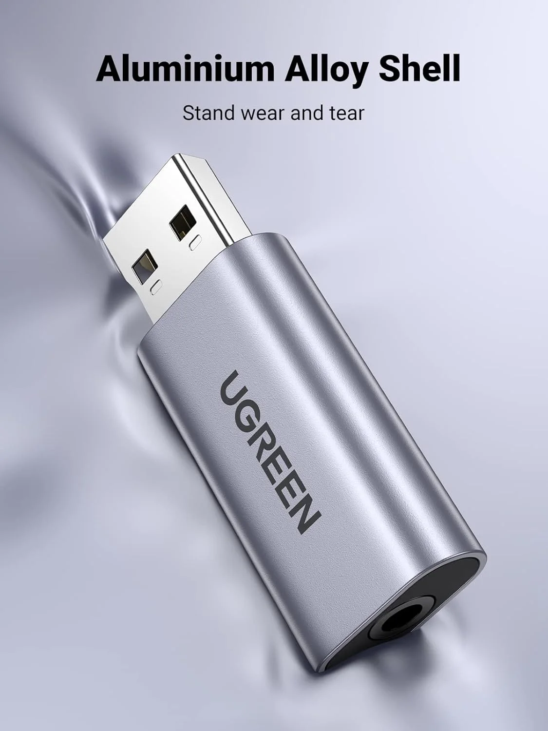آداپتور کارت صدای USB یوگرین، آداپتور USB به جک 3.5 میلیمتری، کارت صدای خارجی آلومینیومی، آداپتور هدست سازگار با ویندوز، مک او اس، PS5، لینوکس، کامپیوتر، لپتاپ، دسکتاپ، رزبری پای 4 آداپتور کارت صدای USB یوگرین، آداپتور USB به جک 3.5 میلیمتری، کارت صدای خارجی آلومینیومی، آداپتور هدست سازگار با ویندوز، مک او اس، PS5، لینوکس، کامپیوتر، لپتاپ، دسکتاپ، رزبری پای 4