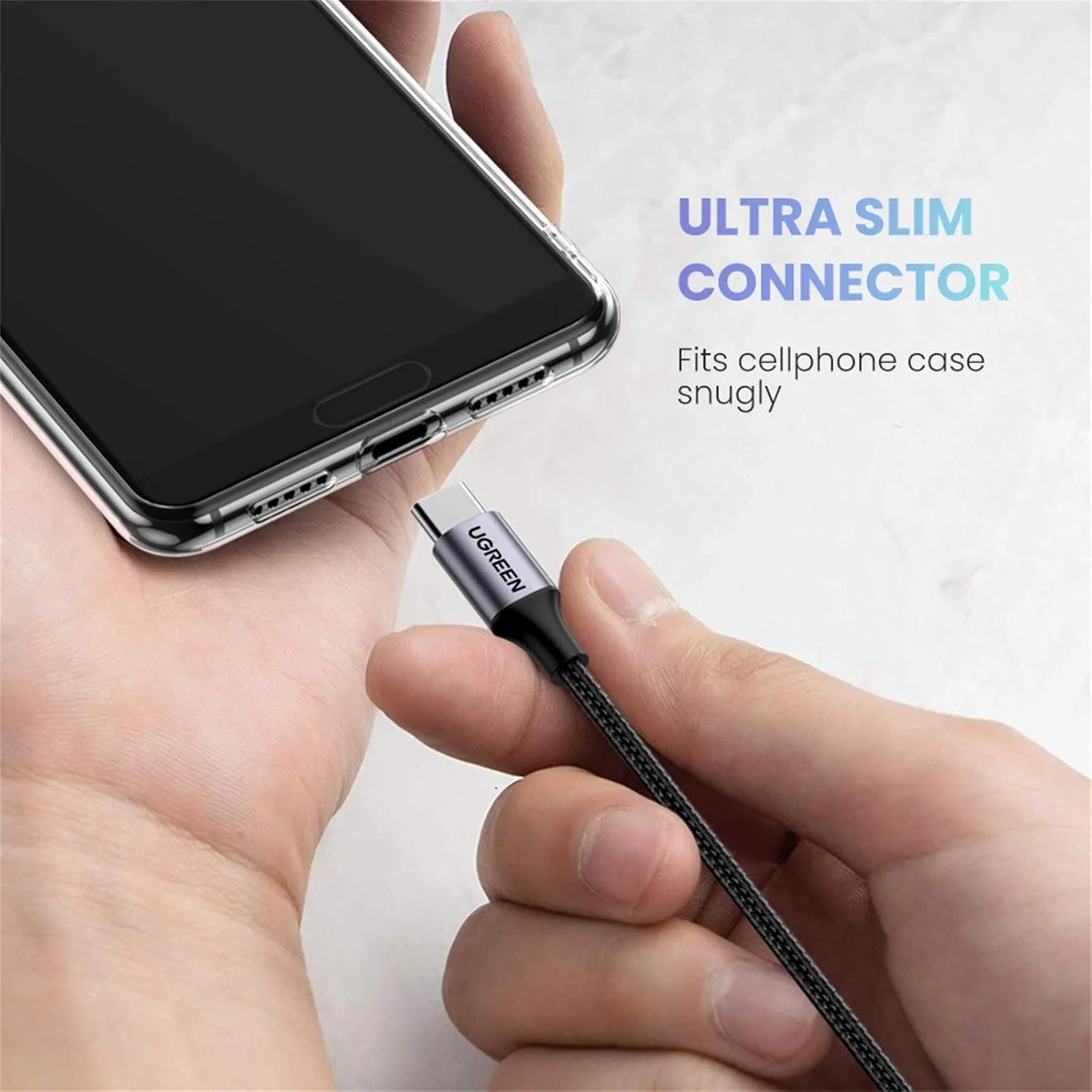 کابل USB C به مینی جک 3.5 میلی متری Ugreen طول 1 متر خاکستری (AV143) کابل USB C به مینی جک 3.5 میلی متری Ugreen طول 1 متر خاکستری (AV143)