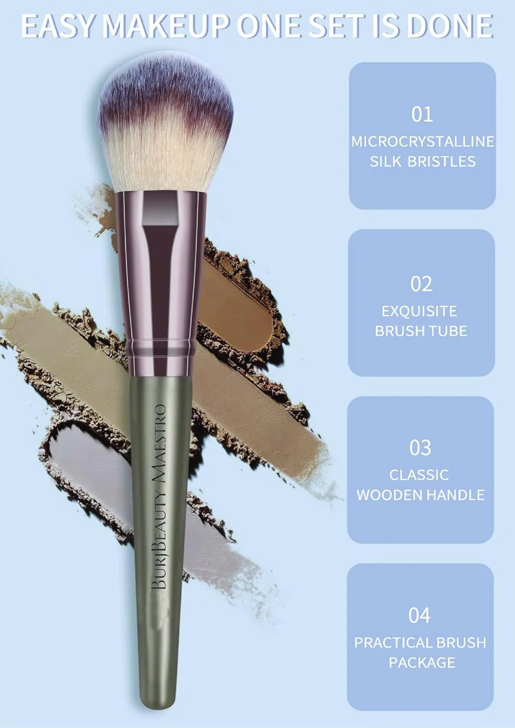 ست برس آرایشی پریمیوم 30 عددی برای پودر زیرسازی، سایه چشم، ابرو، ترکیب، رژگونه، کانسیلر، مژه، دارای موهای فوق العاده نرم وگان ست برس آرایشی پریمیوم 30 عددی برای پودر زیرسازی، سایه چشم، ابرو، ترکیب، رژگونه، کانسیلر، مژه، دارای موهای فوق العاده نرم وگان
