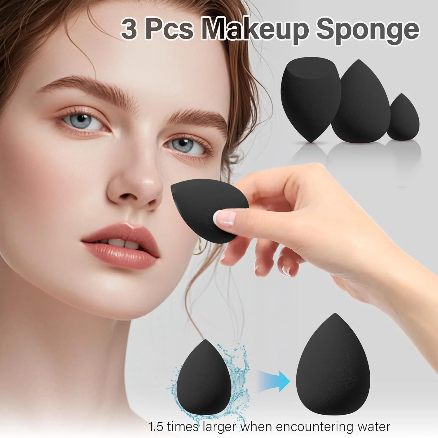 Makeup Brushes Set, Mlemle Professional 26 Pcs Makeup Kit, Include Powder Foundation Concealers Blush Eye shadows 21 Pcs Makeup Brushes and 2 Powder Puff, 3 Makeup Sponge (A01-Black) Makeup Brushes Set, Mlemle Professional 26 Pcs Makeup Kit, Include Powder Foundation Concealers Blush Eye shadows 21 Pcs Makeup Brushes and 2 Powder Puff, 3 Makeup Sponge (A01-Black)