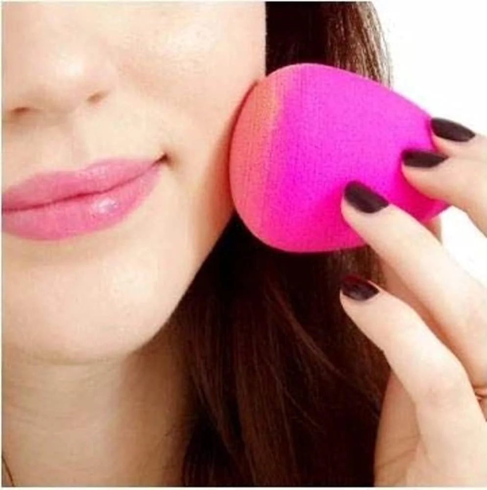Prasadhkam Women's & Girl's Soft Bristles 7 Pcs Pink Makeup Brushes Set with 1 Pink Beauty Blender - (Pack of 8) Prasadhkam Women's & Girl's Soft Bristles 7 Pcs Pink Makeup Brushes Set with 1 Pink Beauty Blender - (Pack of 8)