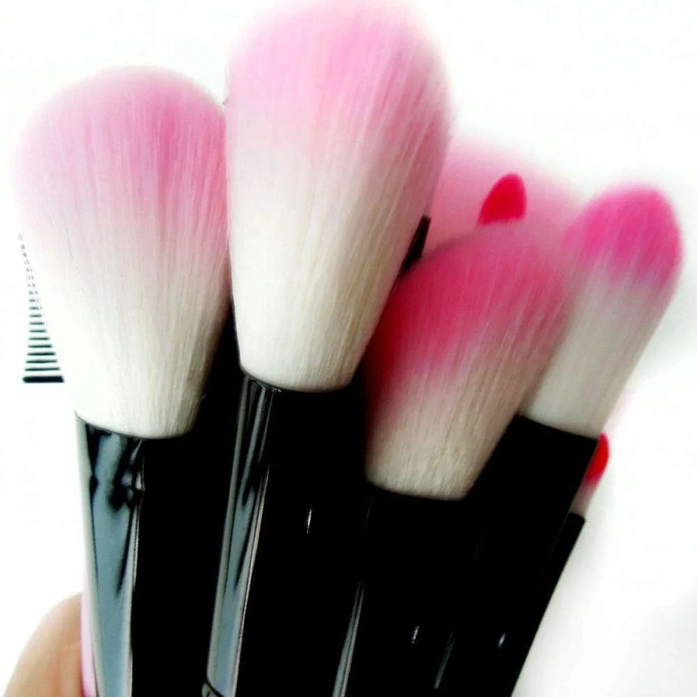 ست برس آرایشی نرم 32 تکه PINK Pro به همراه کیف
