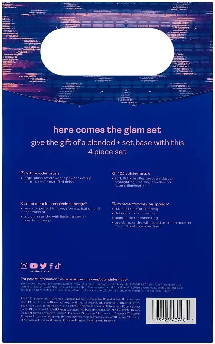 ست آرایشی ریل تکنیکز مدل Here Comes The Glam ست آرایشی ریل تکنیکز مدل Here Comes The Glam