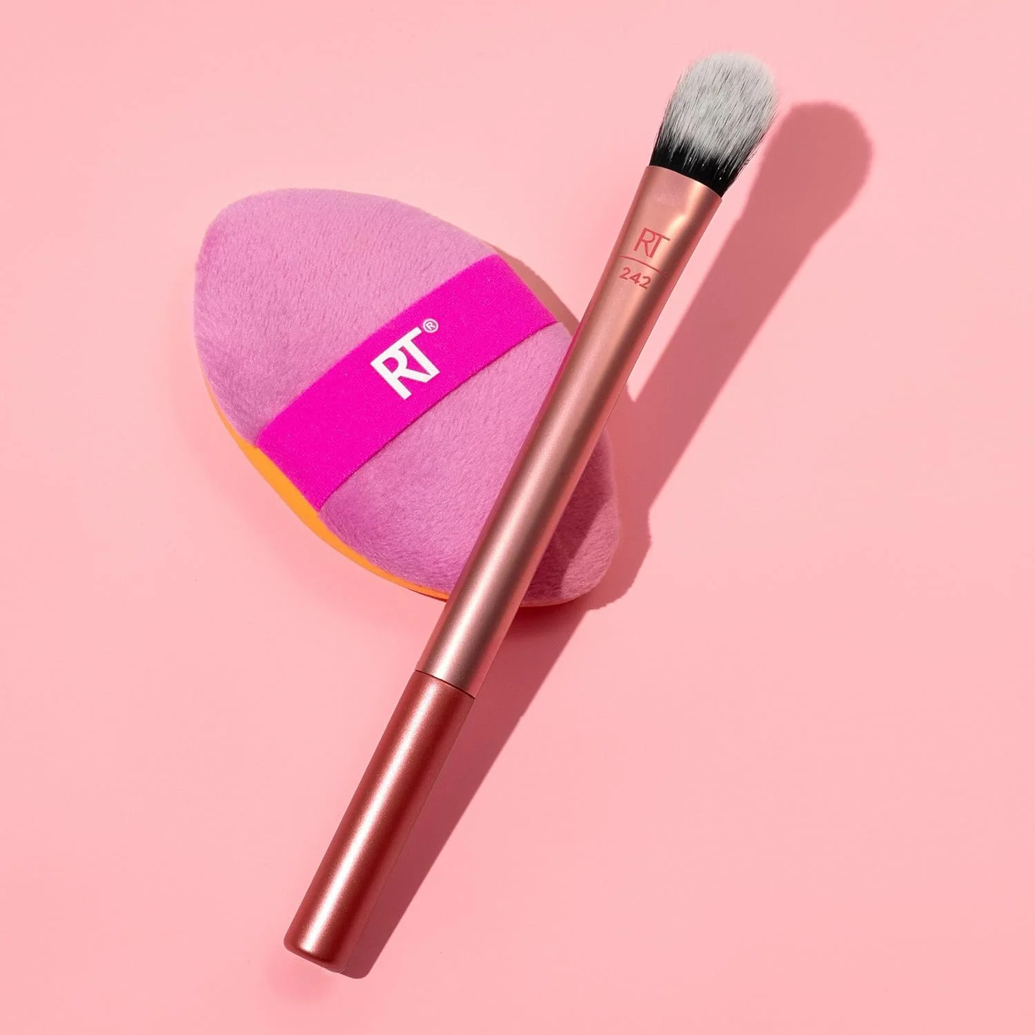 Real Techniques Precision Perfection Duo, Viral Kitten Paw Concealer Brush & Dual-Sided Powder Puff For Powder & Foundation, Travel Friendly Makeup Brush Set, Cruelty-Free, 2 Piece Set Real Techniques Precision Perfection Duo, Viral Kitten Paw Concealer Brush & Dual-Sided Powder Puff For Powder & Foundation, Travel Friendly Makeup Brush Set, Cruelty-Free, 2 Piece Set